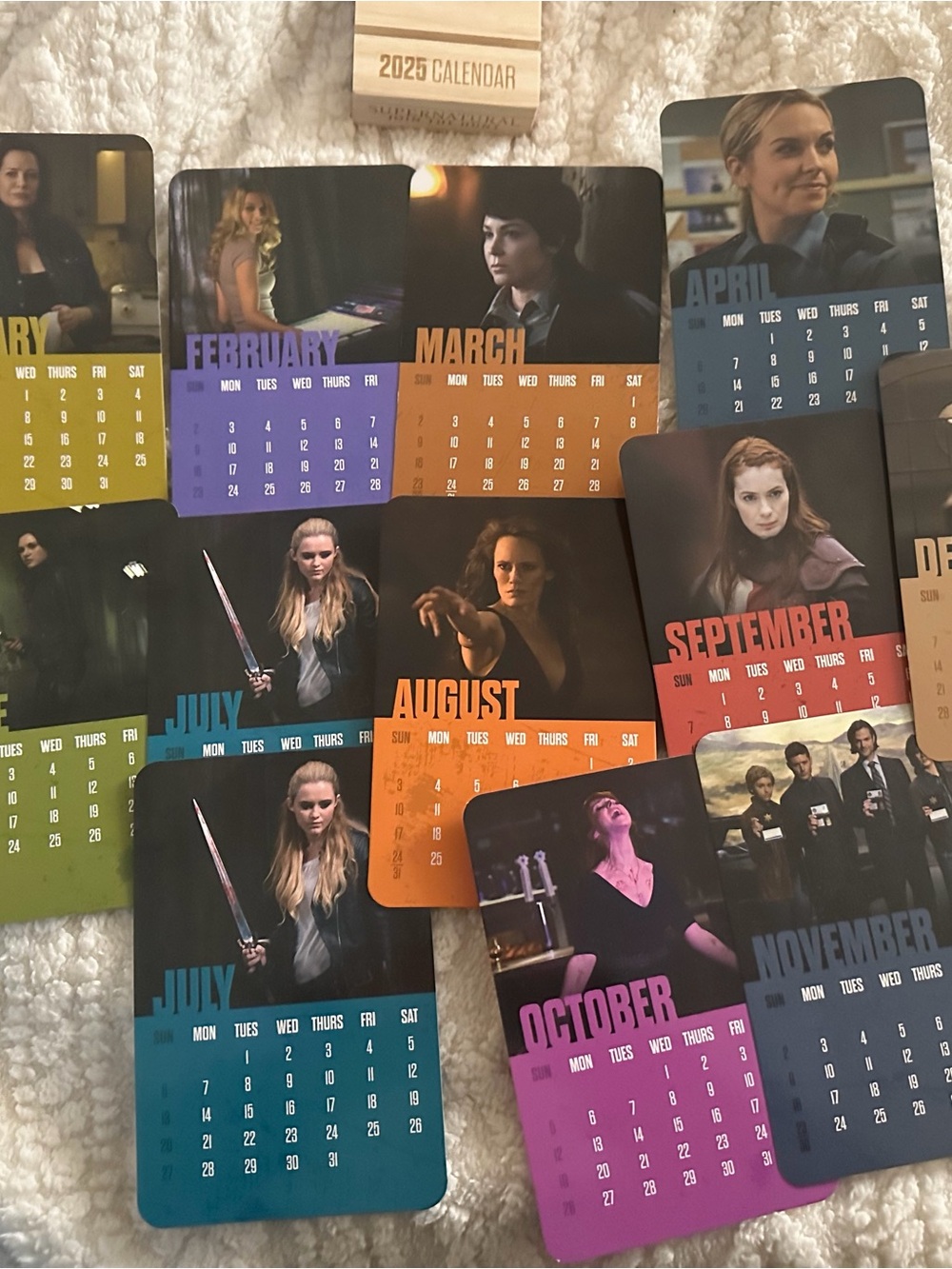 2025 Supernatural CultureFly Calendar
